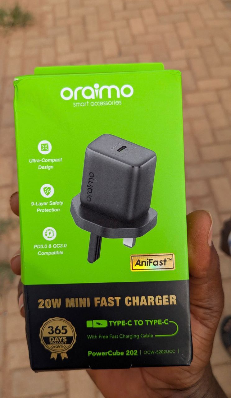 Oraimo MagCable Magnetic Self-Aligning 20W Cable - Kennis Power House